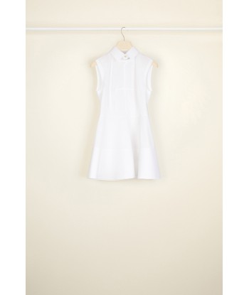 Sleeveless cotton peplum top pas cher 