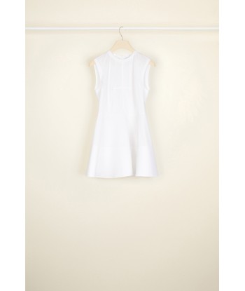 Sleeveless cotton peplum top pas cher 