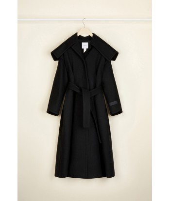 Belted cashmere and wool blend coat Profitez des Offres !