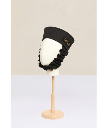 Ruffle strap sailor hat Véritable concentré