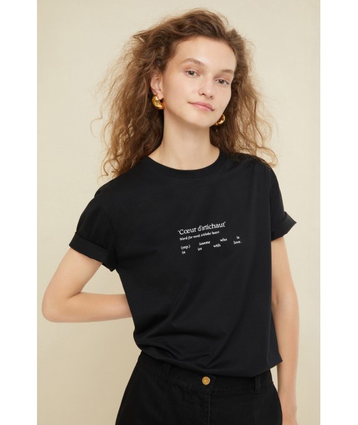 Coeur d'artichaut organic cotton tee pas chere