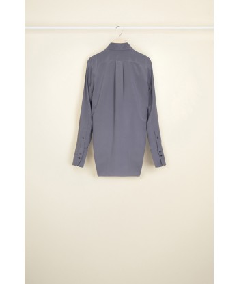 Iconic draped silk blouse de la marque