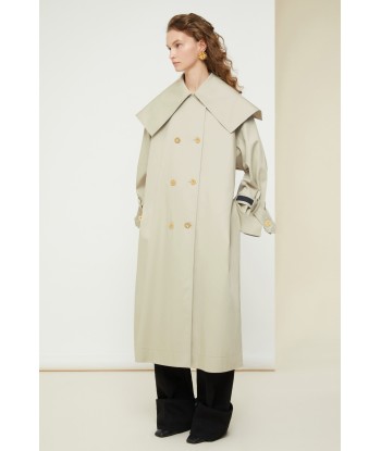 Signature trenchcoat in organic cotton de l' environnement