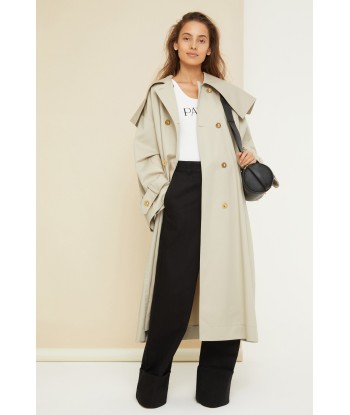 Signature trenchcoat in organic cotton de l' environnement