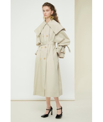 Signature trenchcoat in organic cotton de l' environnement