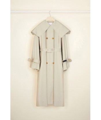 Signature trenchcoat in organic cotton de l' environnement