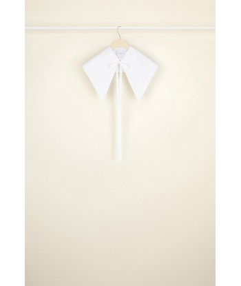 Collar in organic cotton poplin les muscles