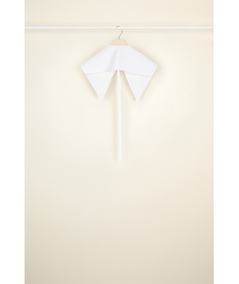 Collar in organic cotton poplin les muscles