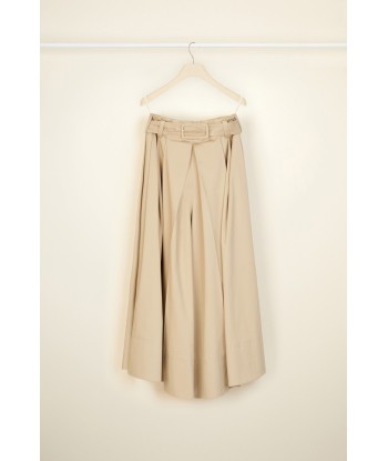 Cotton gabardine culottes in organic cotton pour bénéficier 