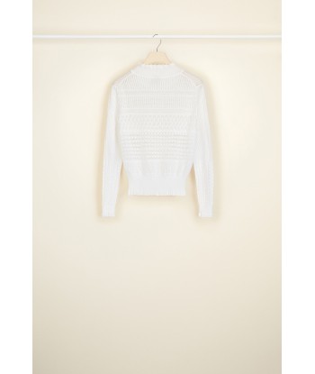 Crochet jumper in organic cotton prix