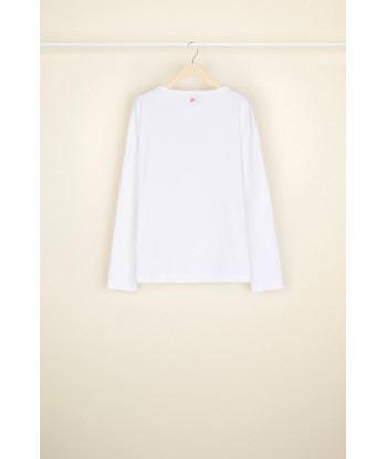 Amour Amour long-sleeve top in organic cotton livraison gratuite