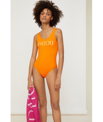 Low back one-piece swimsuit prix pour 