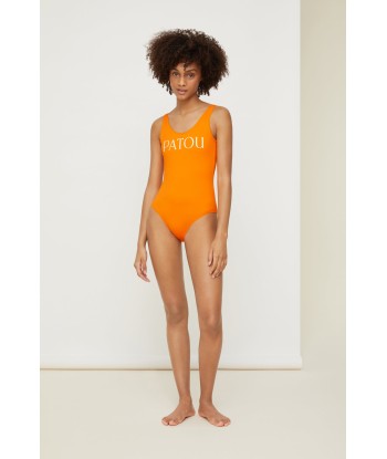 Low back one-piece swimsuit prix pour 