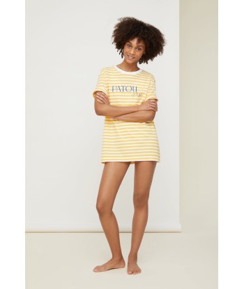 Patou Plage striped t-shirt in organic cotton hantent personnes