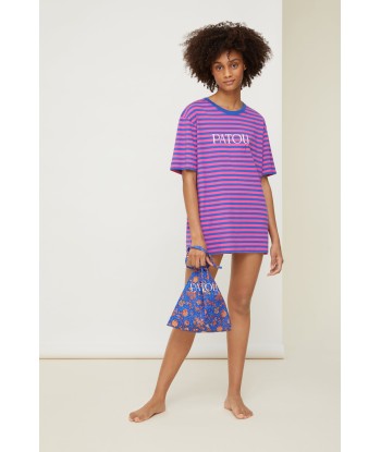 Patou Plage striped t-shirt in organic cotton d'Europe débarque