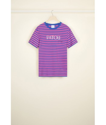 Patou Plage striped t-shirt in organic cotton d'Europe débarque