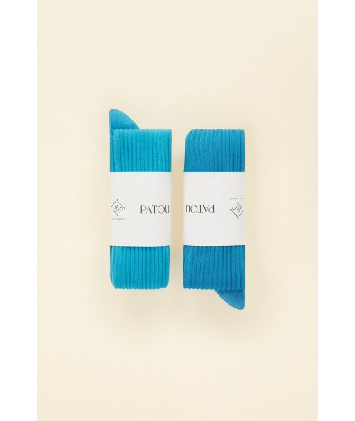 Pack of two pairs of organic cotton blend socks En savoir plus