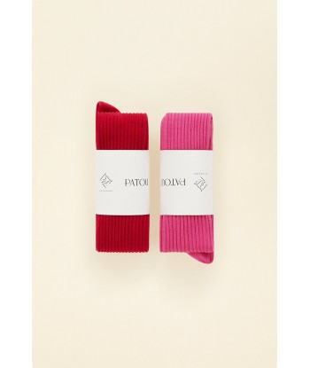 Pack of two pairs of organic cotton blend socks 2024