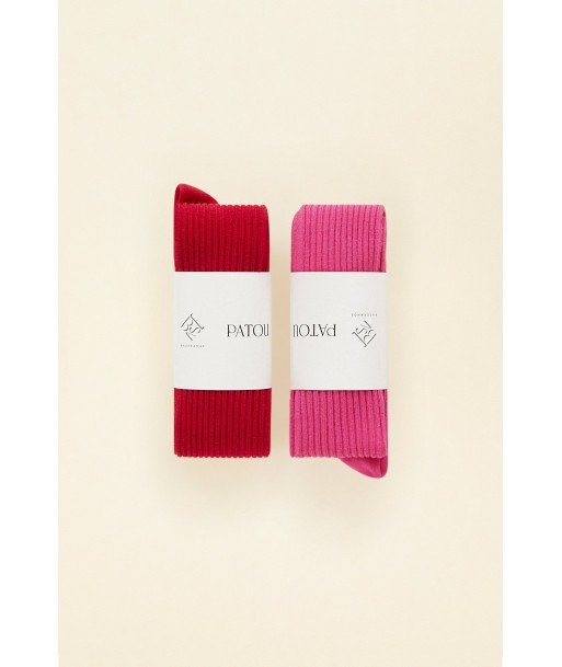 Pack of two pairs of organic cotton blend socks 2024