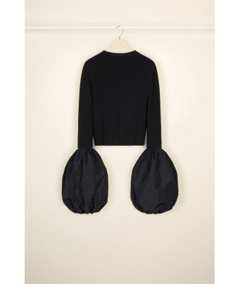 Cashmere and wool cardigan with detachable sleeves offre 