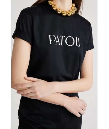 Patou logo t-shirt in organic cotton vous aussi creer 