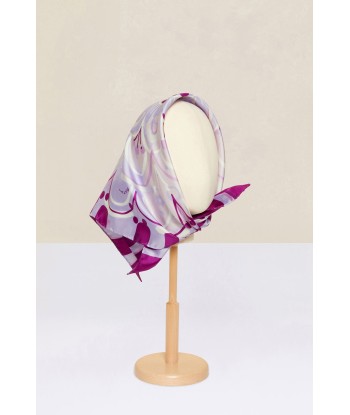 Floral print silk foulard des créatures d'habitude