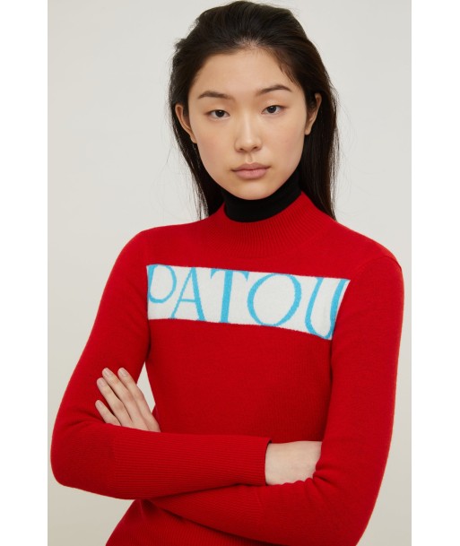 Patou logo jumper in cashmere and wool Comparez et commandez 