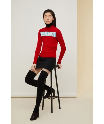 Patou logo jumper in cashmere and wool Comparez et commandez 