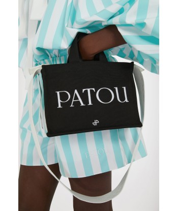 Small Patou canvas tote in organic cotton Venez découvrir notre 