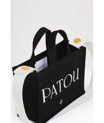 Small Patou canvas tote in organic cotton Venez découvrir notre 