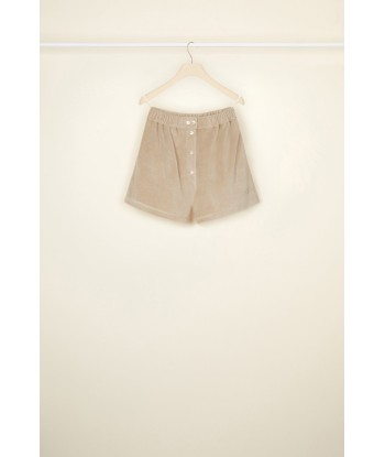 Terry boxer shorts in organic cotton blend pas cher