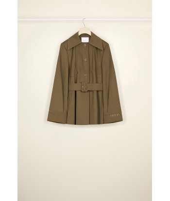 Belted jacket in organic cotton hantent personnes