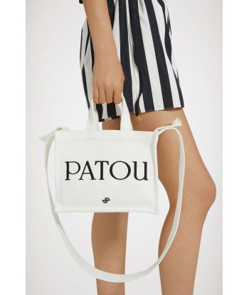 Small Patou canvas tote in organic cotton Comparez plus de prix