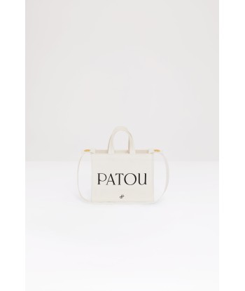 Small Patou canvas tote in organic cotton Comparez plus de prix