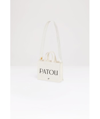 Small Patou canvas tote in organic cotton Comparez plus de prix