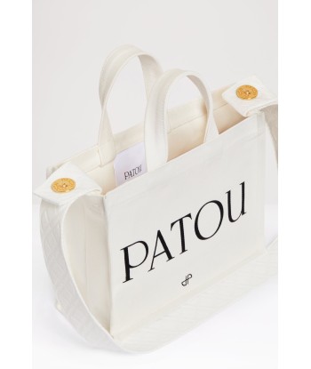 Small Patou canvas tote in organic cotton Comparez plus de prix