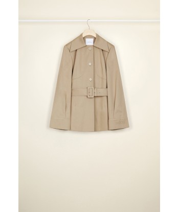 Belted jacket in organic cotton 2024