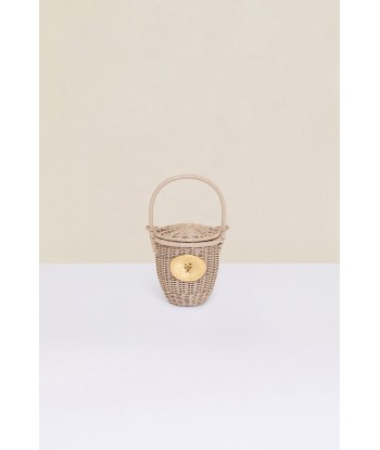 Wicker bucket bag l'achat 