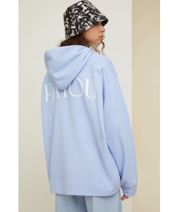 Patou grosgrain hoodie in organic cotton Toutes les collections ici