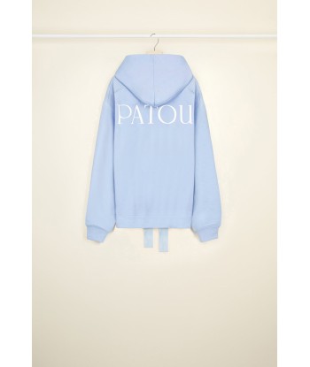 Patou grosgrain hoodie in organic cotton Toutes les collections ici