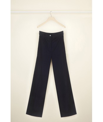 Long tailored trousers in organic cotton livraison gratuite