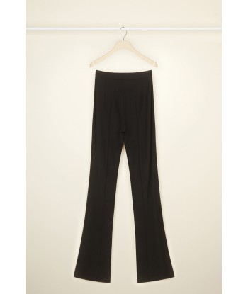 Slim flare wool trousers en stock