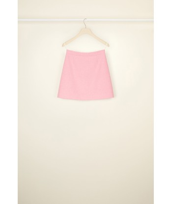 Iconic mini skirt in cotton bouclé 2023