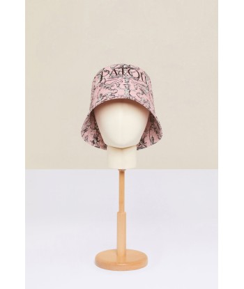 Bucket hat in printed organic cotton online