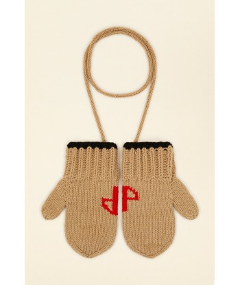 Patou Neige wool mittens sur le site 