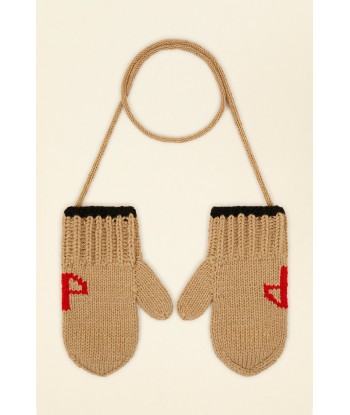 Patou Neige wool mittens sur le site 