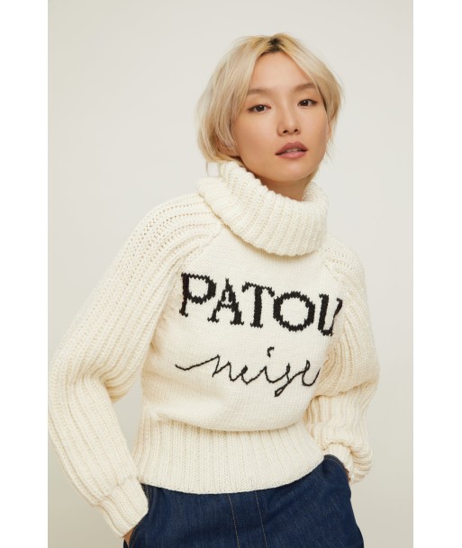 Patou Neige wool jumper À commander