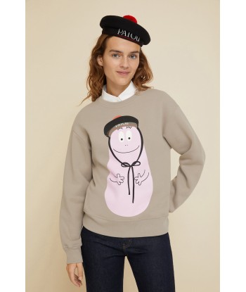 Barbapapa unisex sweatshirt in organic cotton chez Cornerstreet bien 