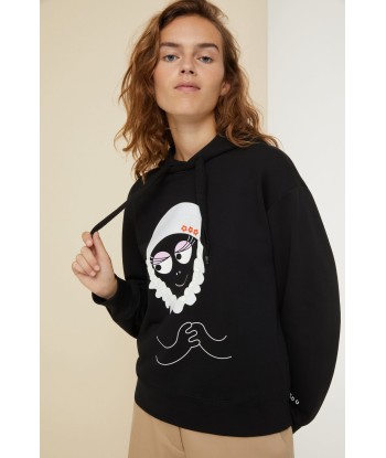 Barbamama unisex hoodie in organic cotton le concept de la Pate a emporter 