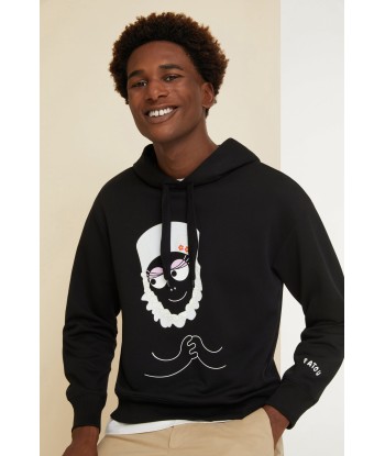 Barbamama unisex hoodie in organic cotton le concept de la Pate a emporter 